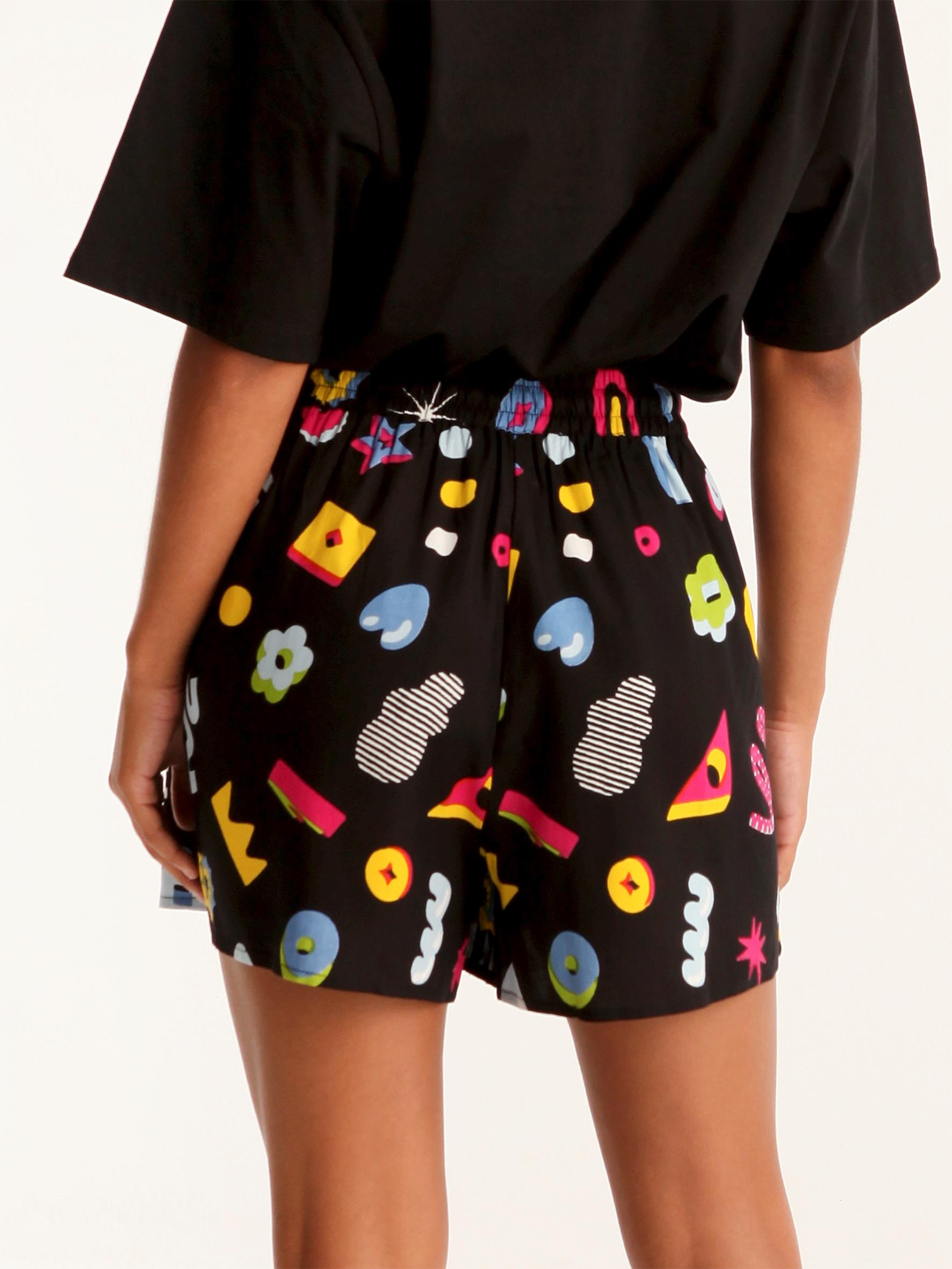 Women’s More Amor Pop Graphic High Rise Resort Shorts - view 5